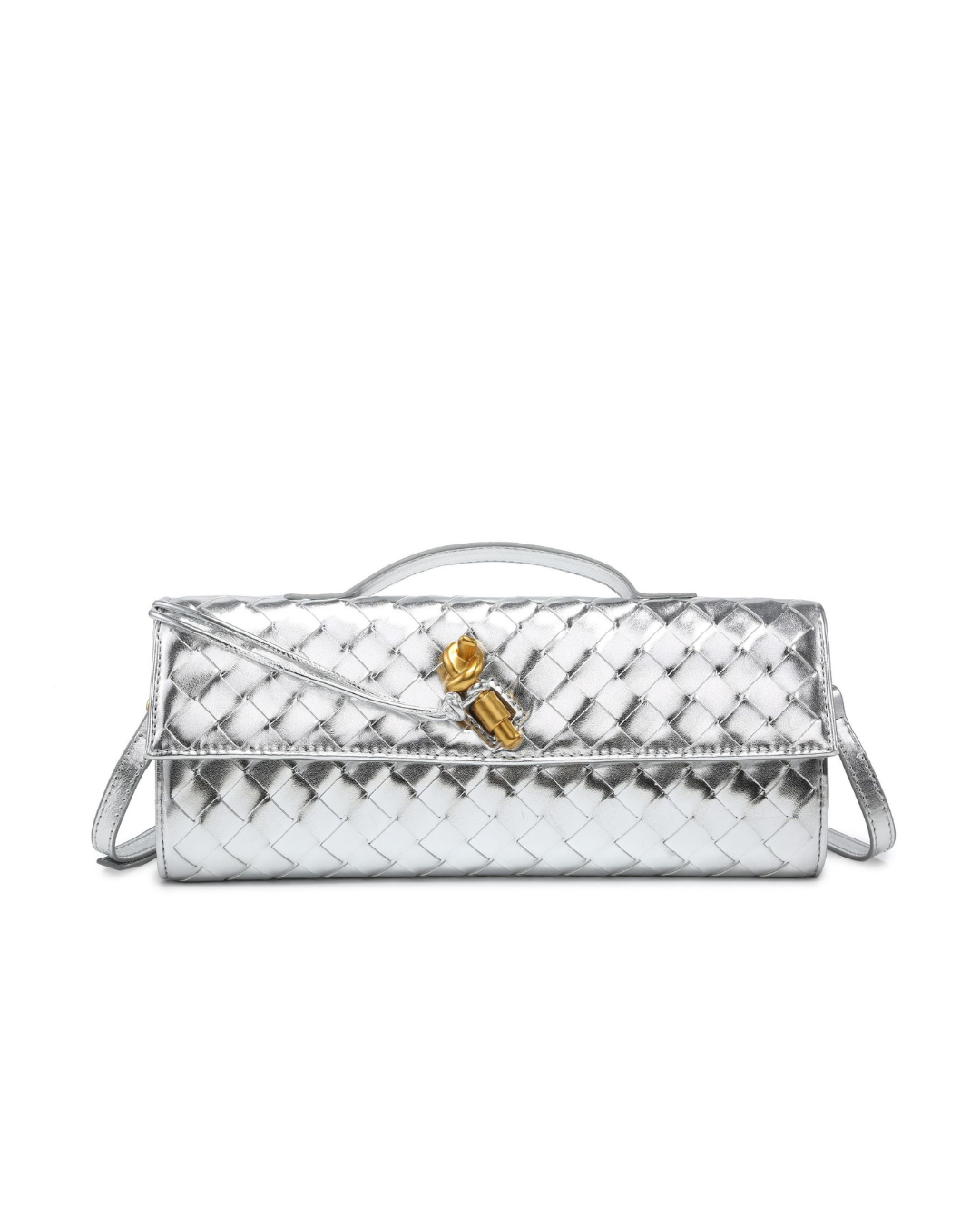 Bergamo Woven Clutch