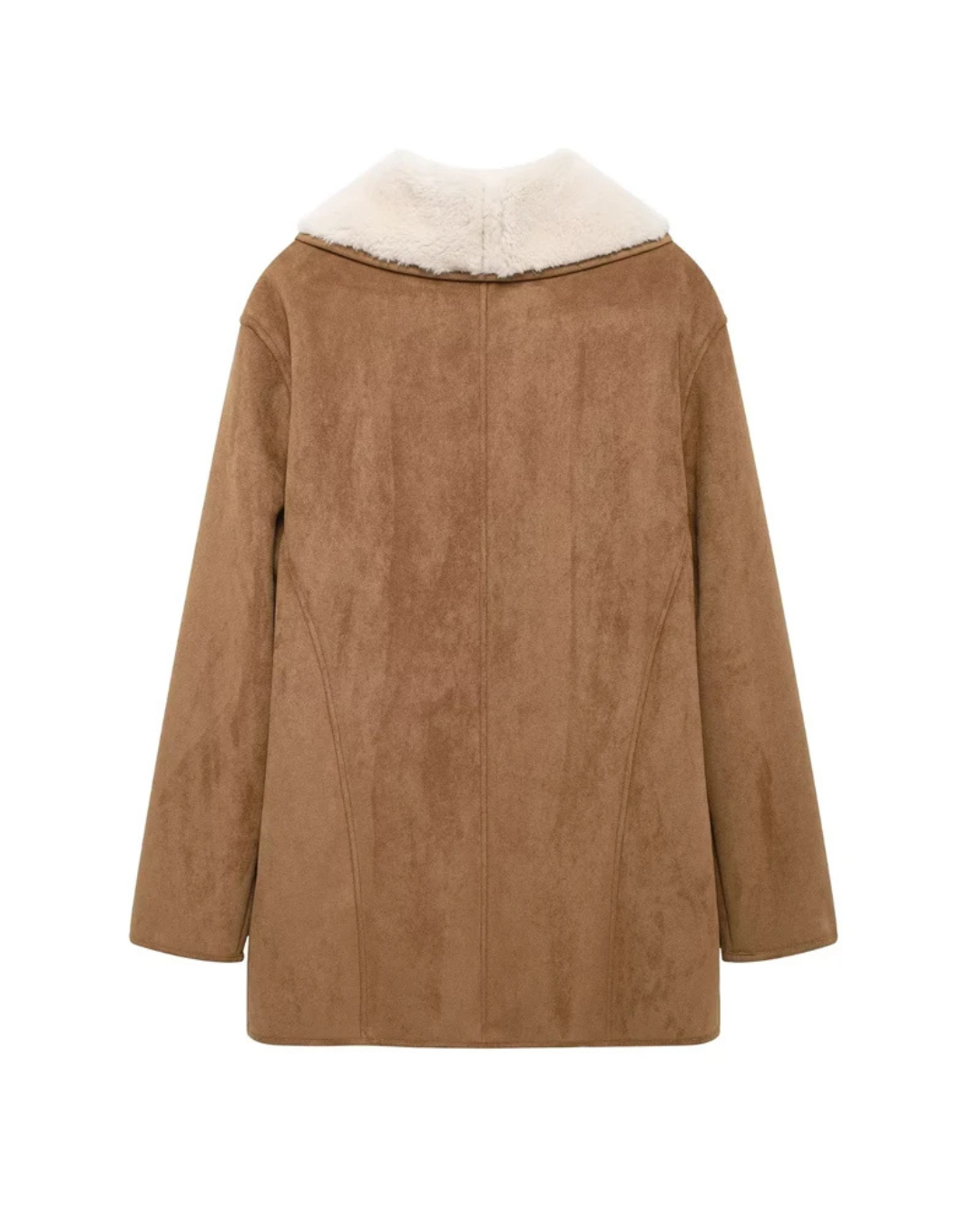 Giacca da bavaglio in pelle scamosciata Hartford