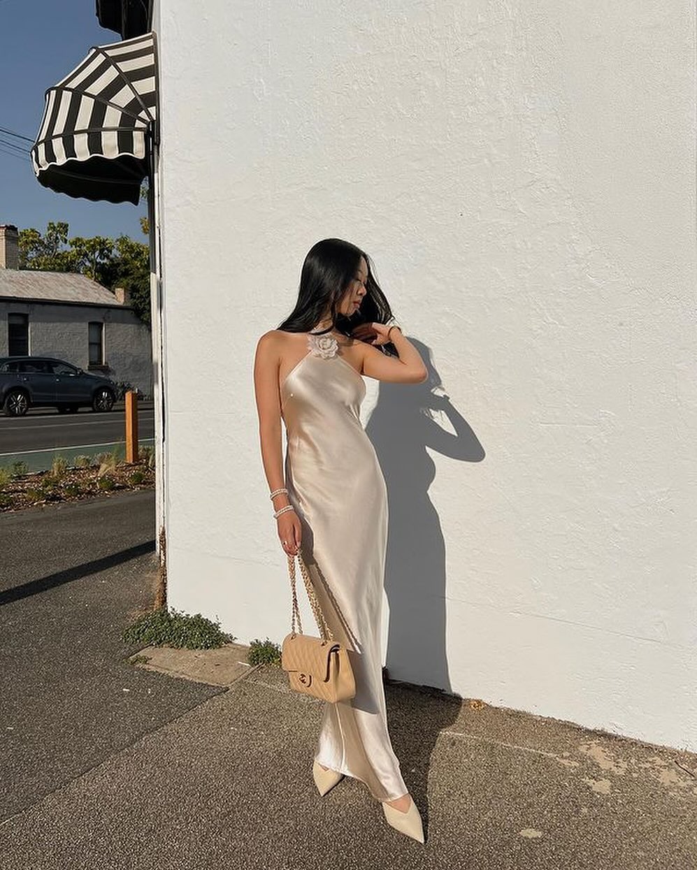Kleid mit Applikation von Concorde & Caviar