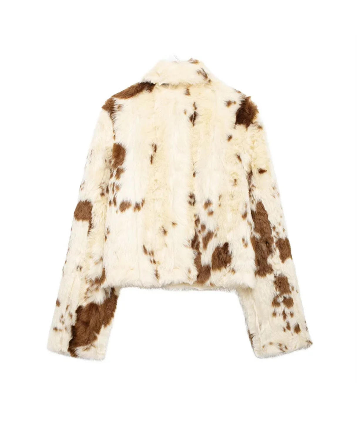 Ferryhill Cowhide Faux Fur Jacket