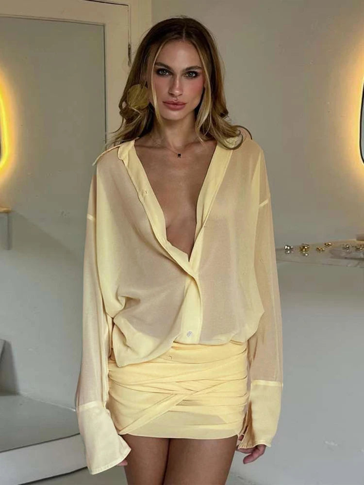 butter yellow shirt dress butter yellow shirt dress