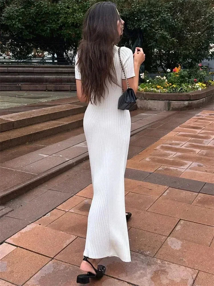 Diana Trikot-Strickkleid