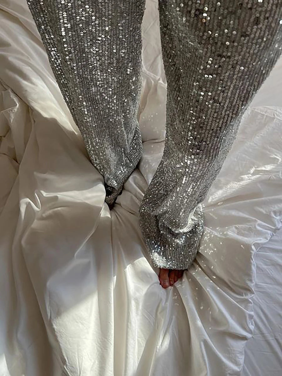 Pantaloni a gamba larga Mach & Aliza