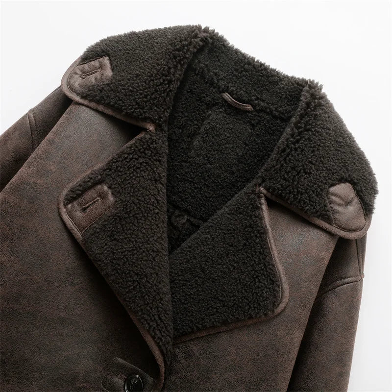 Giacca in pelle vintage banbury