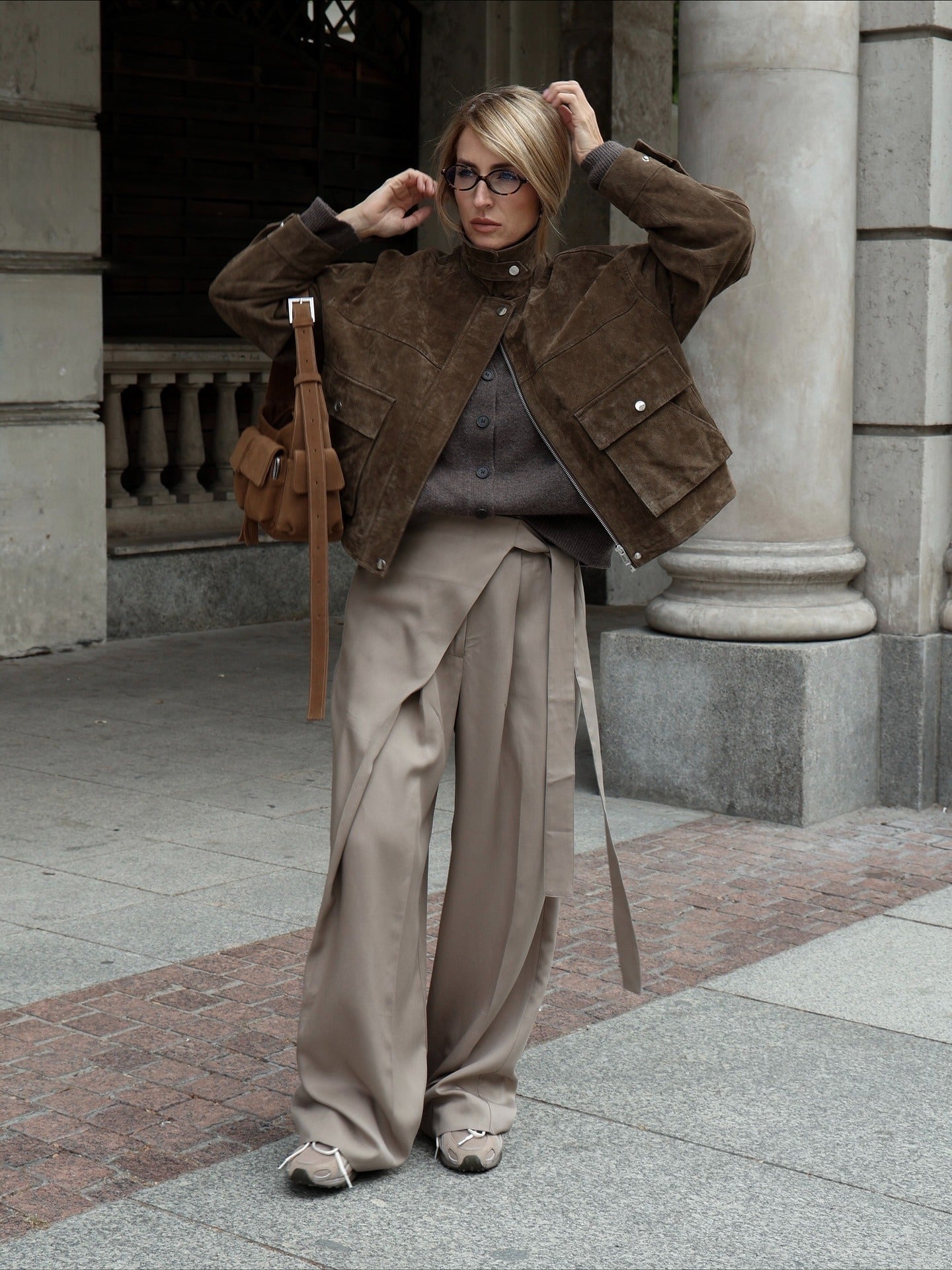 Brun & Code Suede Jacket