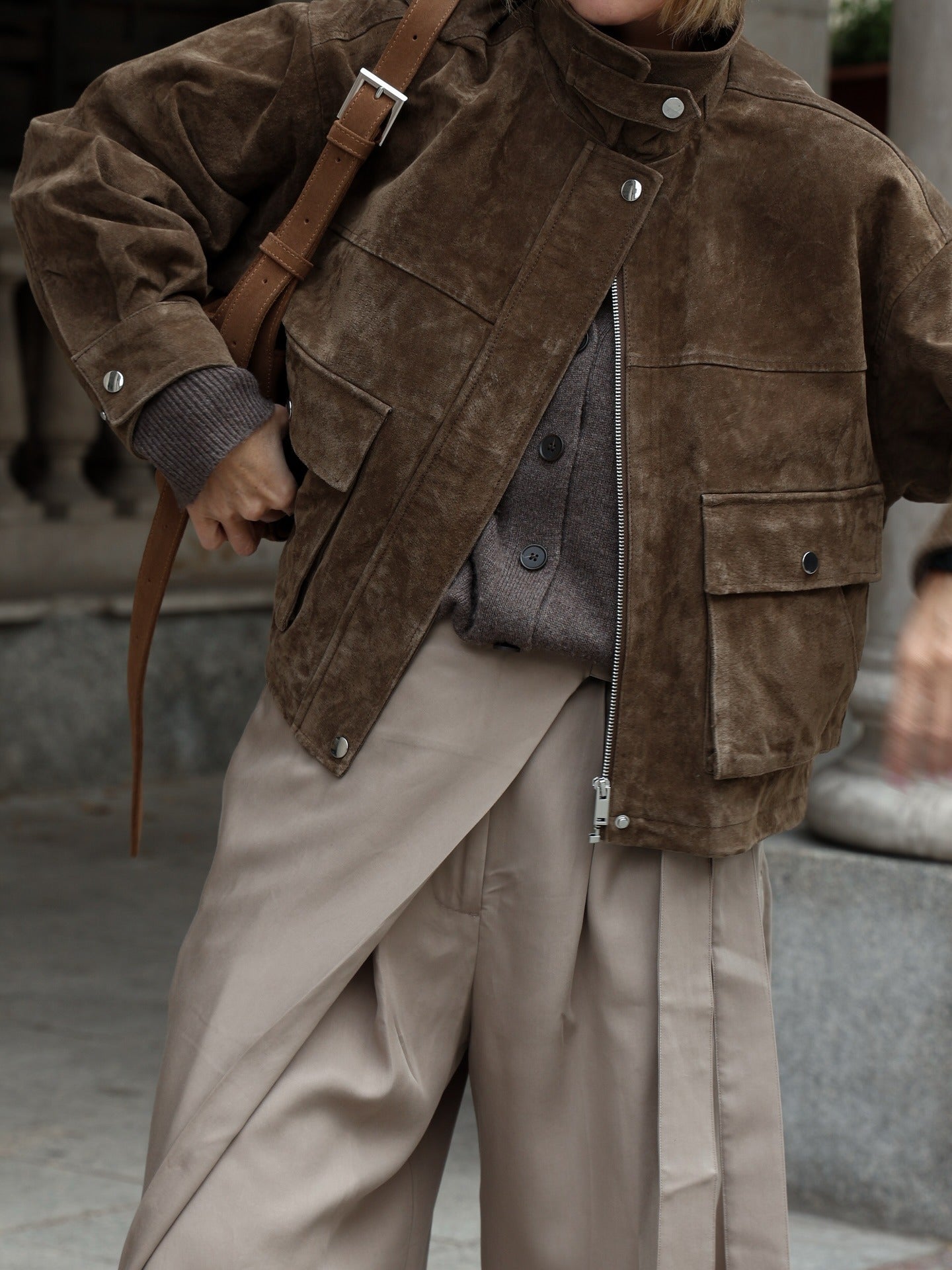 Brun & Code Suede Jacket