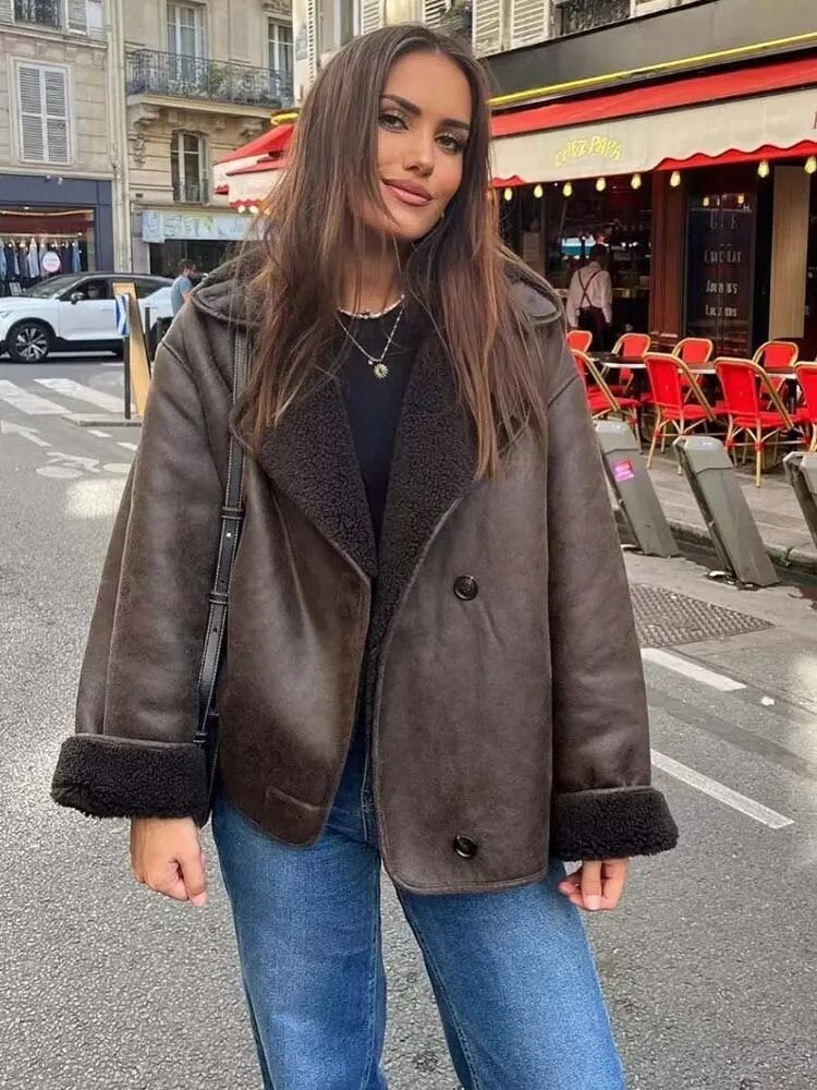 Giacca in pelle vintage banbury