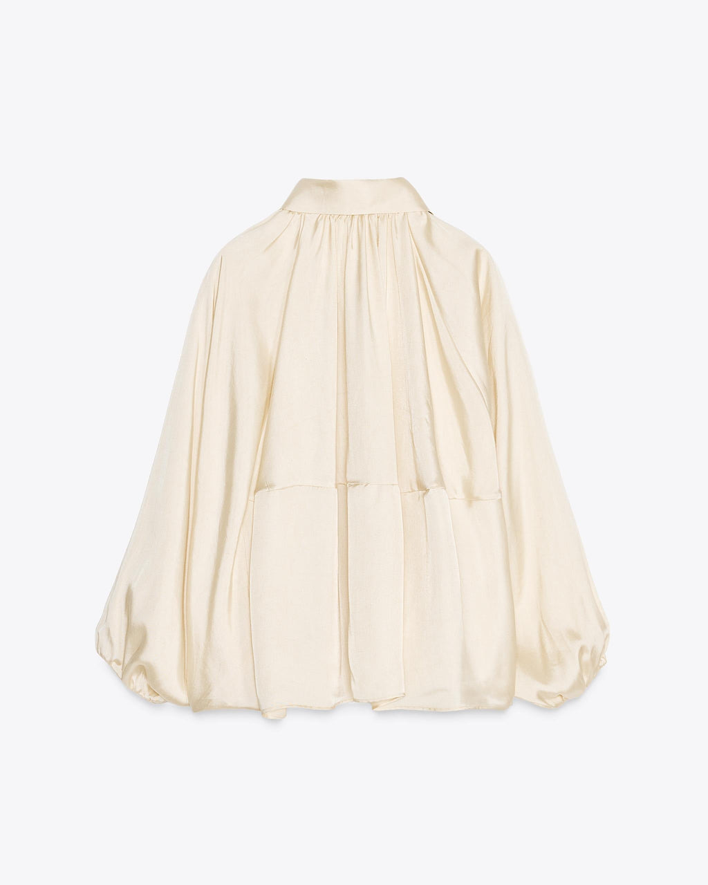 Maven Satin Pleated Bomber