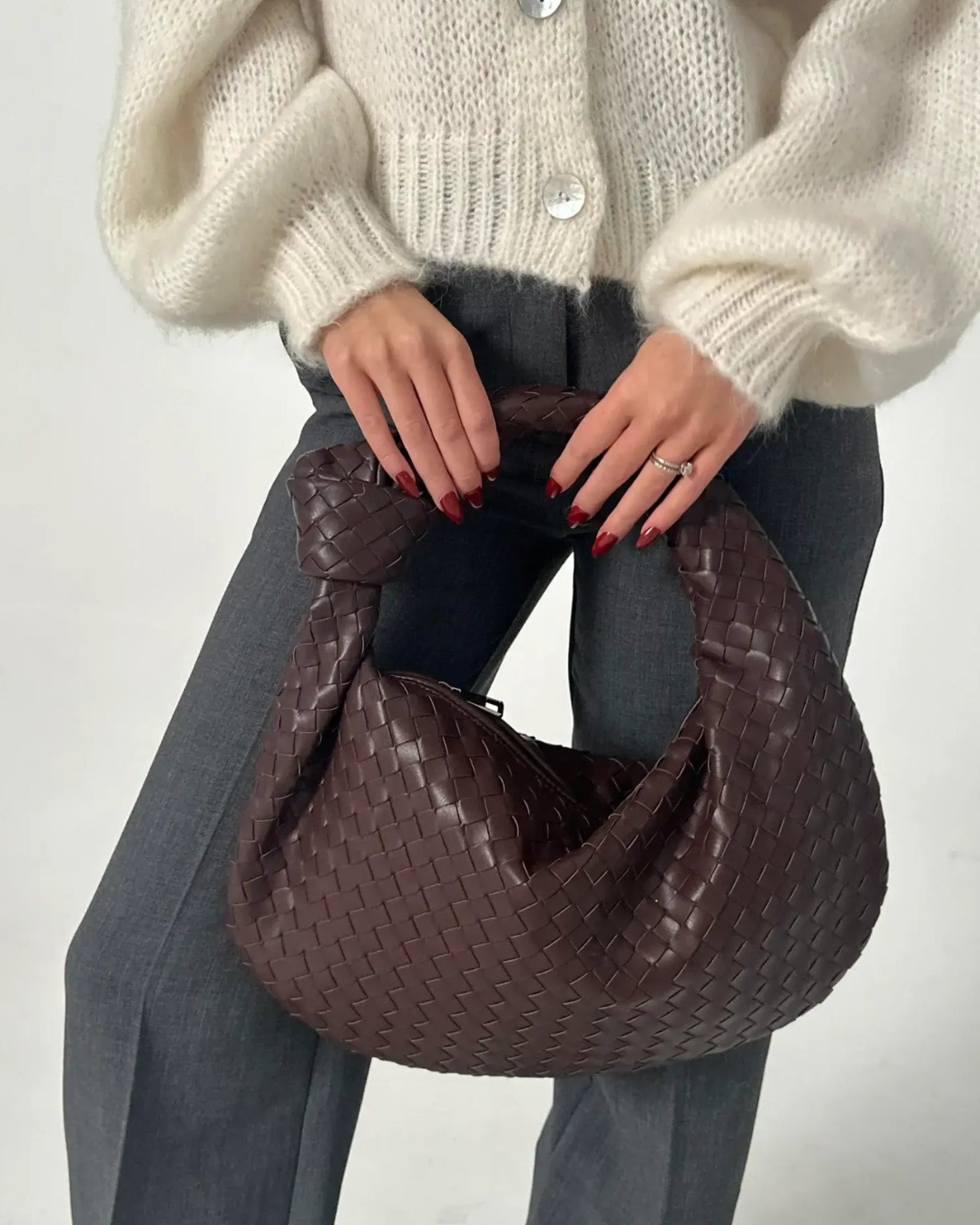 Verona Woven Knot Bag