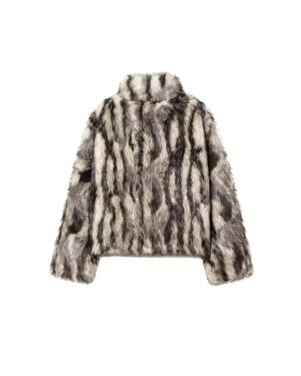 Ferryhill Wolf Faux Fur Jacket