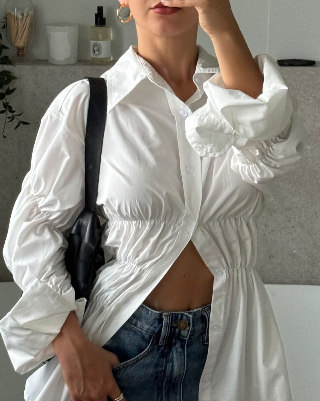 Vintage Century Scrunched Shirt
