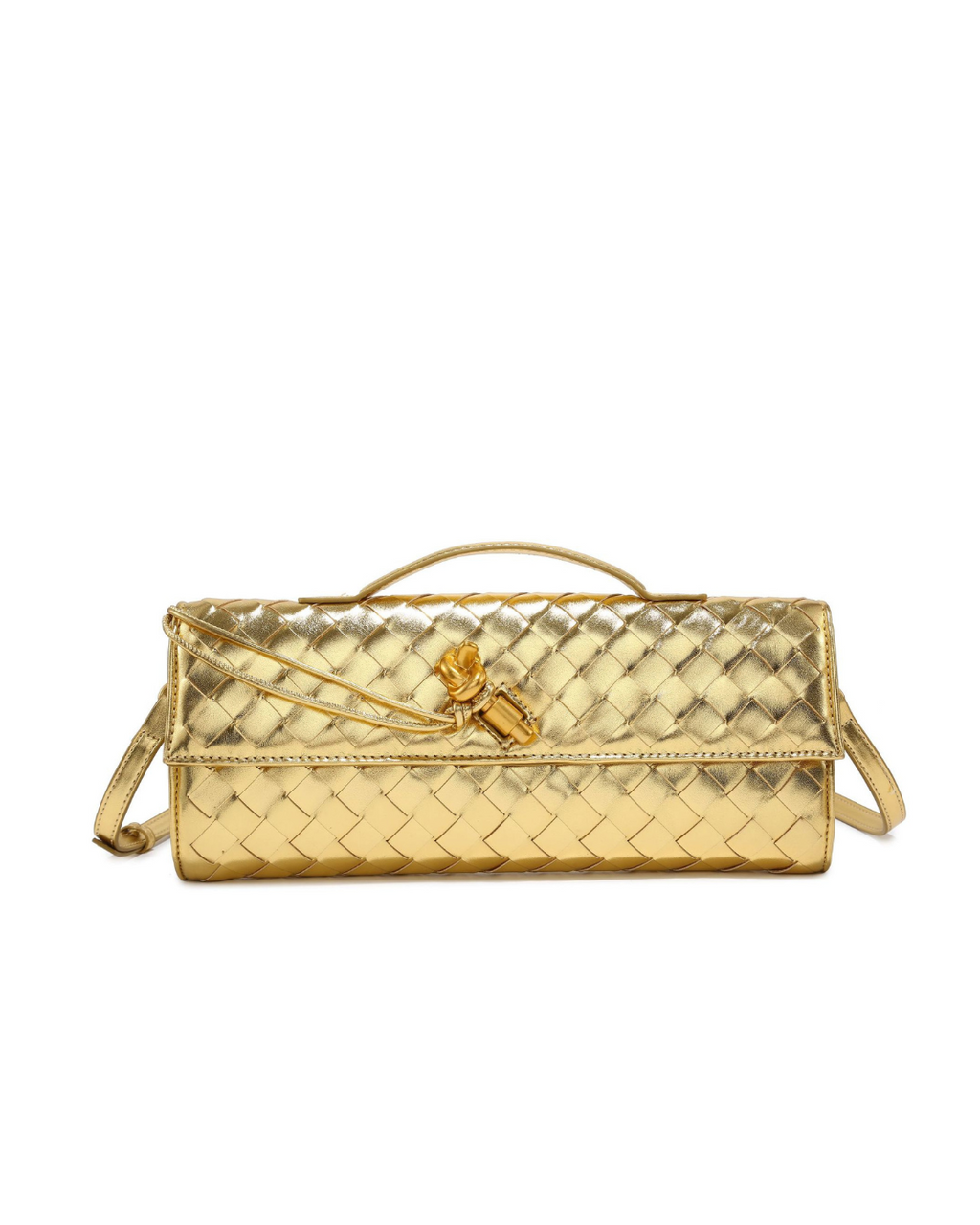 Bergamo Woven Clutch