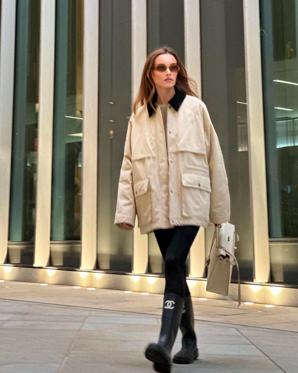 Arkov Cream Barn Jacket