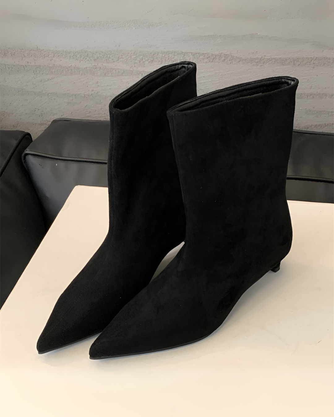 Banbury Pointed-Toe Suede Boots