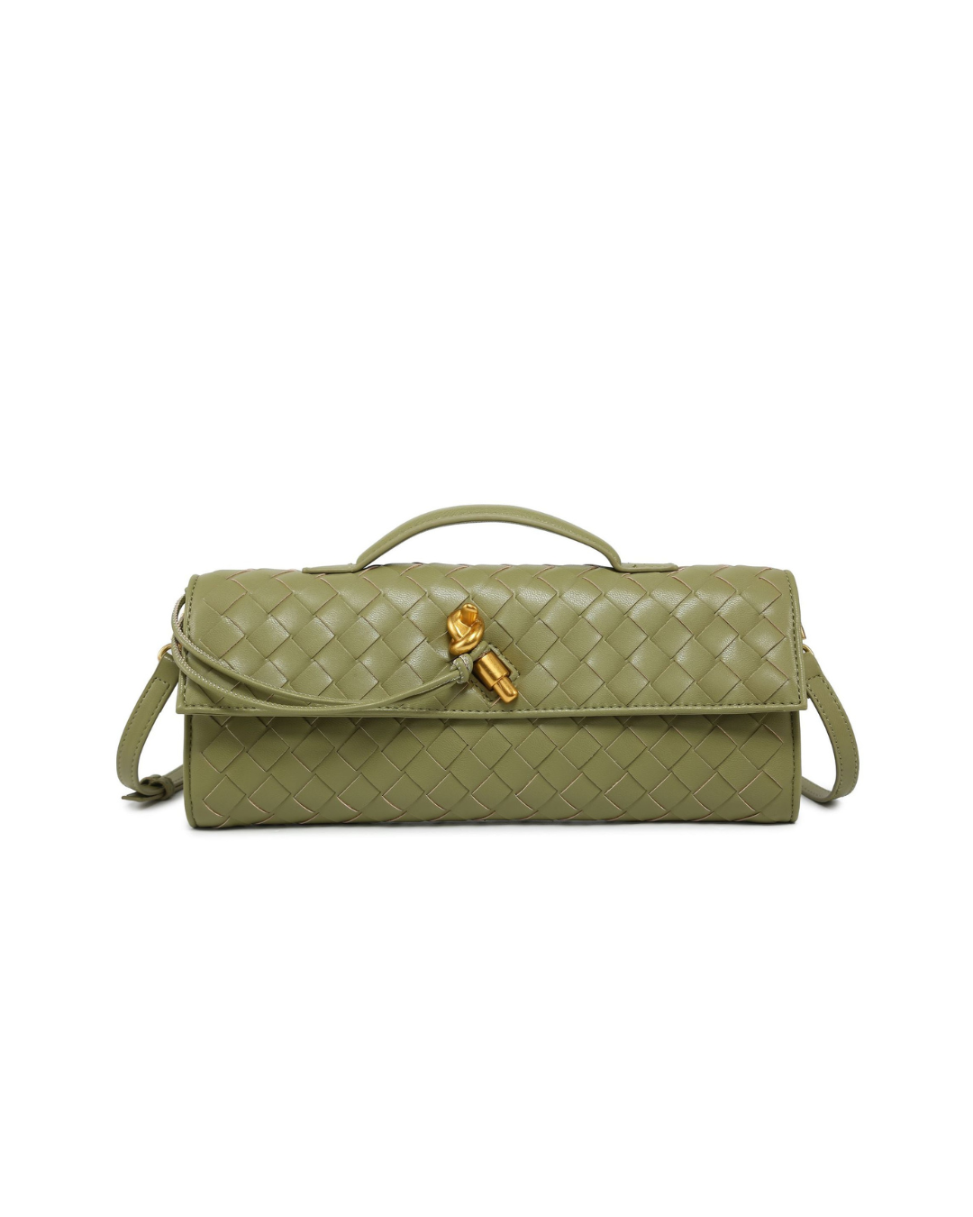 Bergamo Woven Clutch