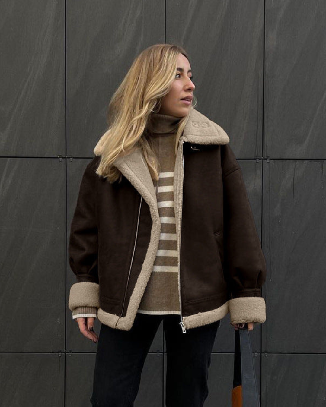 Banbury Suede & Shearling Jacket