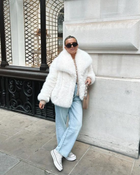Dames Ferryhill Faux Fur Jas - Luxe en Tijdloze Stijl main image 1