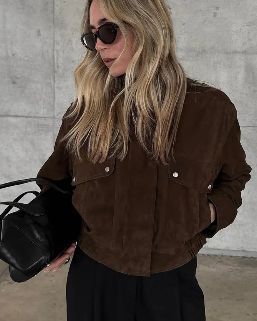 Brun & Code Vintage Suede Jacket