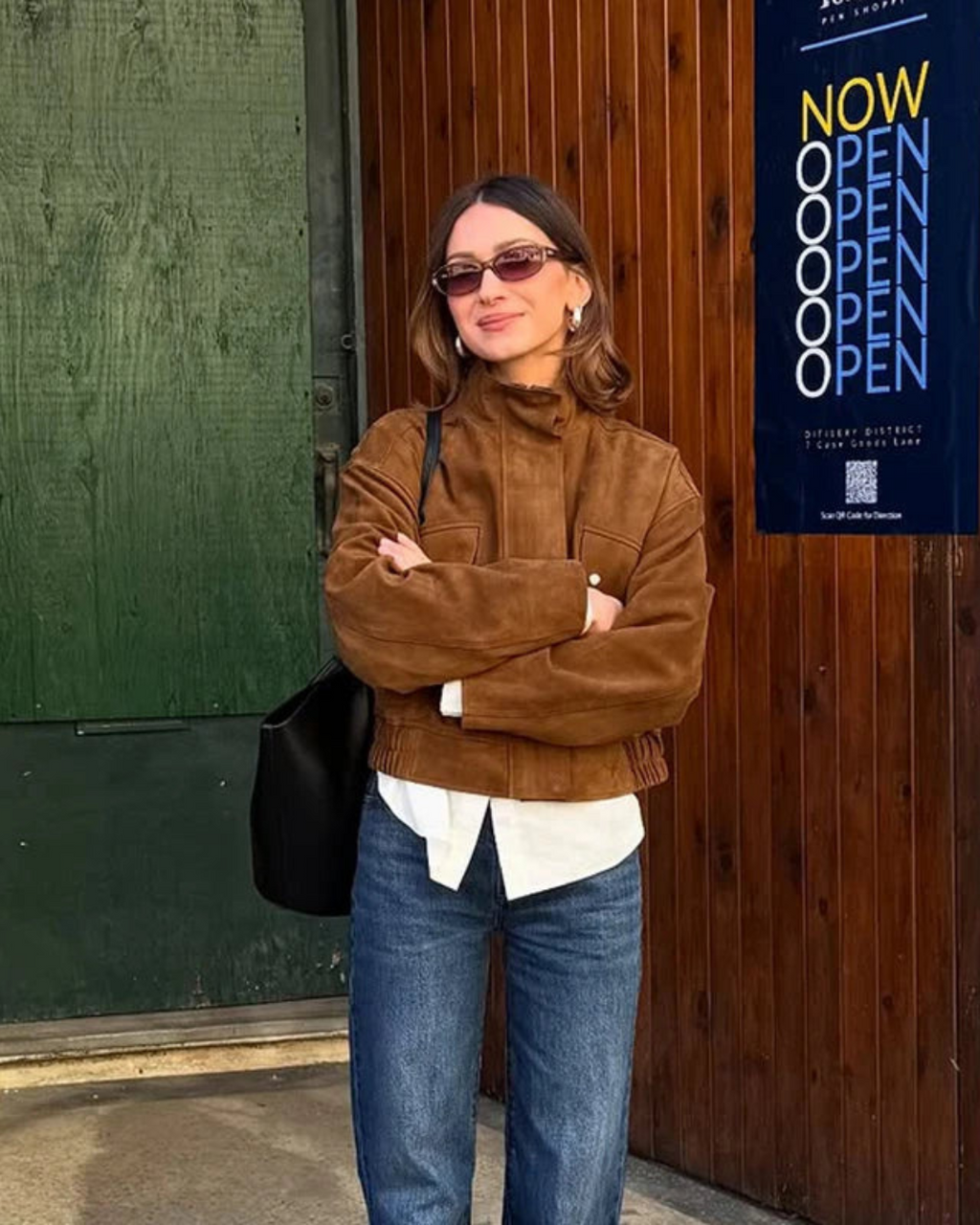 Brun & Code Vintage Suede Jacket