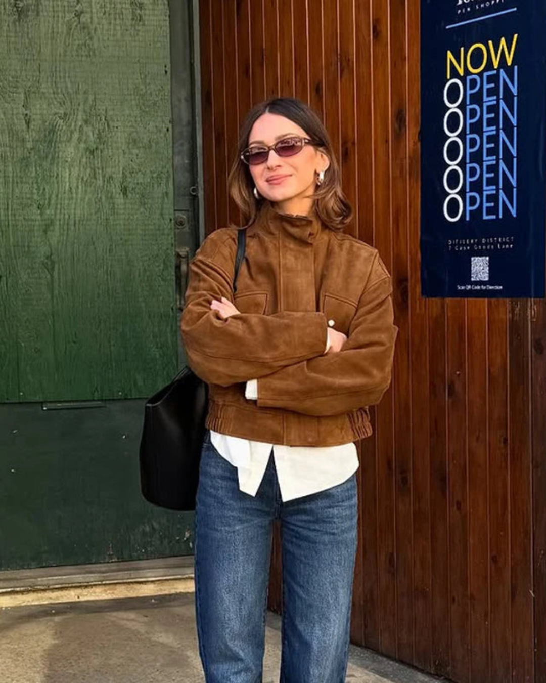 Brun & Code Vintage Suede Jacket