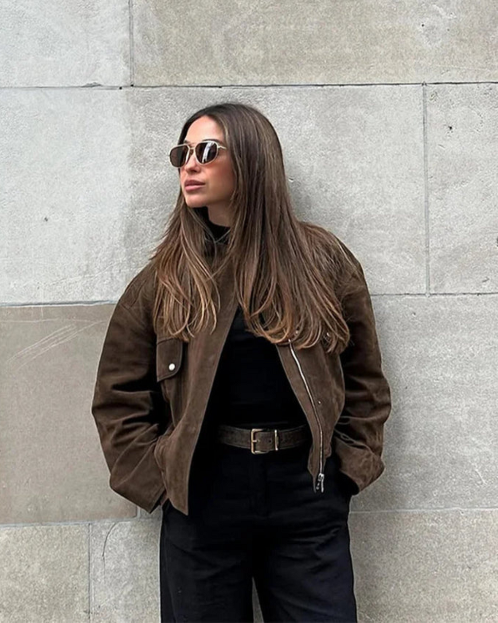 Brun & Code Vintage Suede Jacket