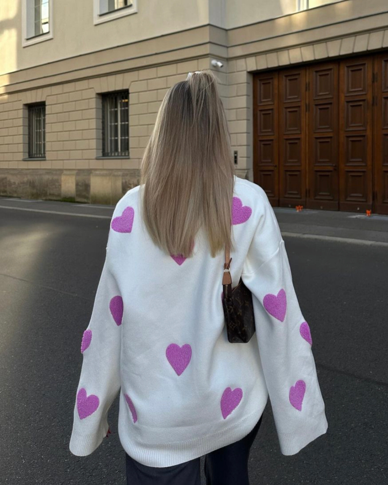 Modelo 'All Hearts' Oversized Sweater
