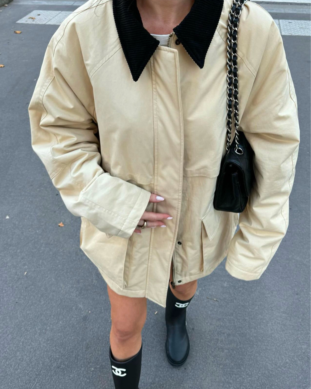 Arkov Cream Barn Jacket