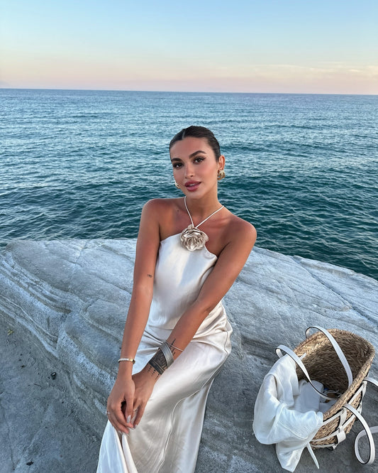 Concorde & Caviar Applique Dress