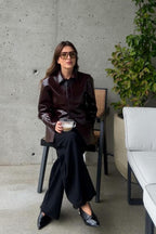 Verona Leather Co-Ord Set