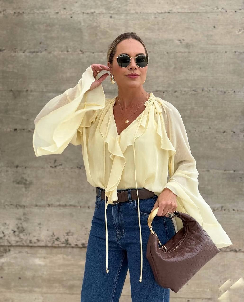 Kendall Ruffle Shorts Set