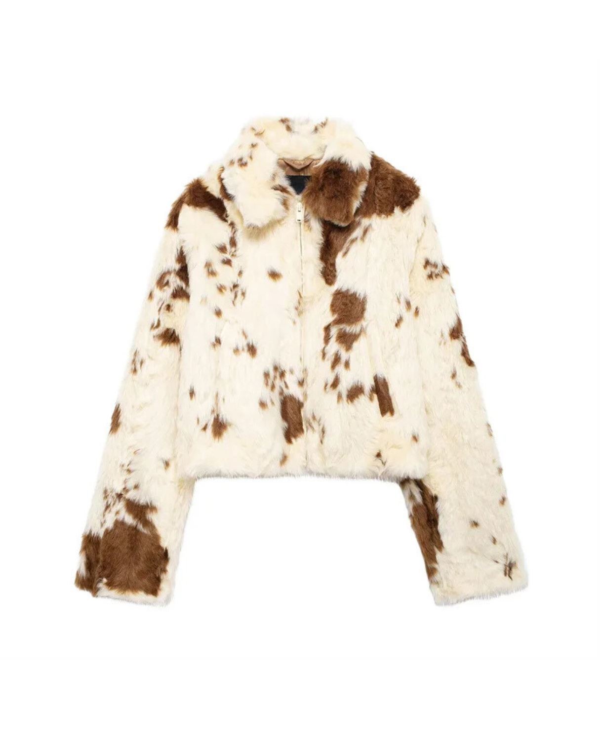 Ferryhill Cowhide Faux Faur Coat