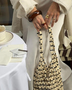 Ascott Beaded Bucket Tote