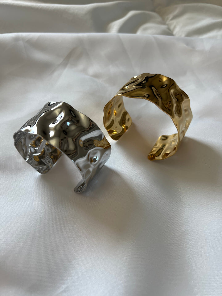 Coco & Verde Hammered Bracelet