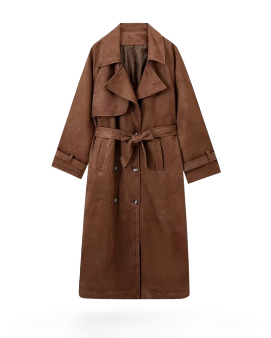 Banbury Suede Trench Coat