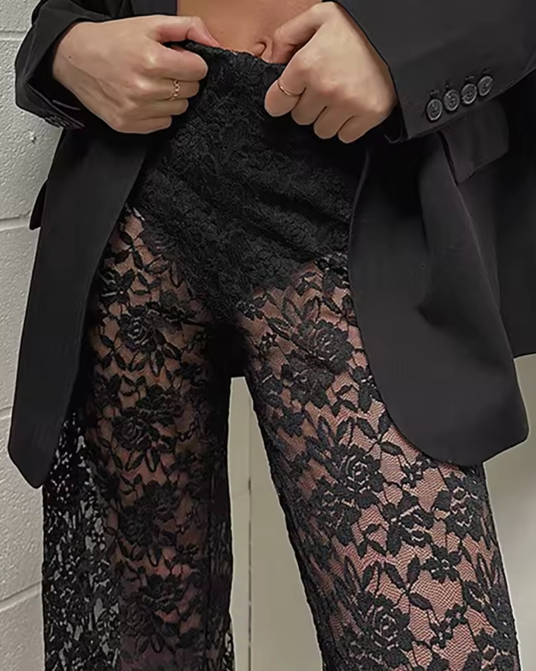 Kendall Sheer Lace Pants