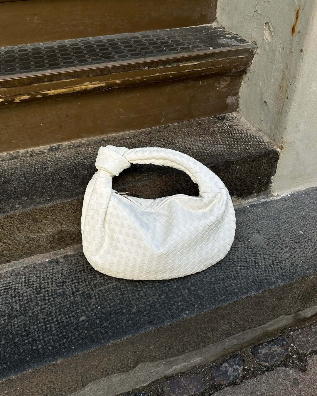 Verona Woven Knot Bag
