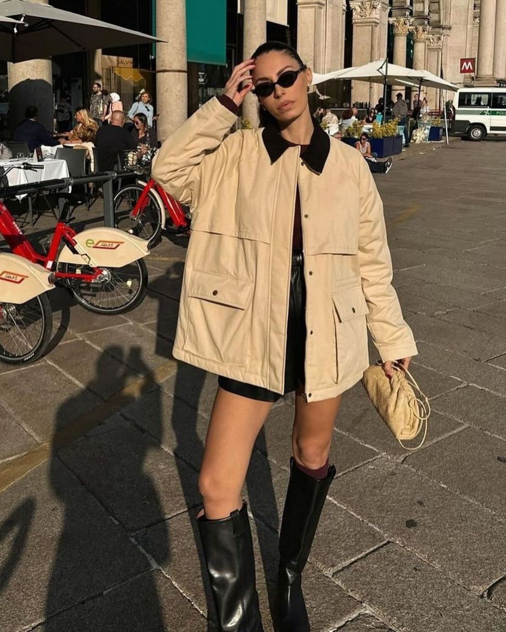 Arkov Cream Barn Jacket