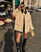 Arkov Cream Barn Jacket