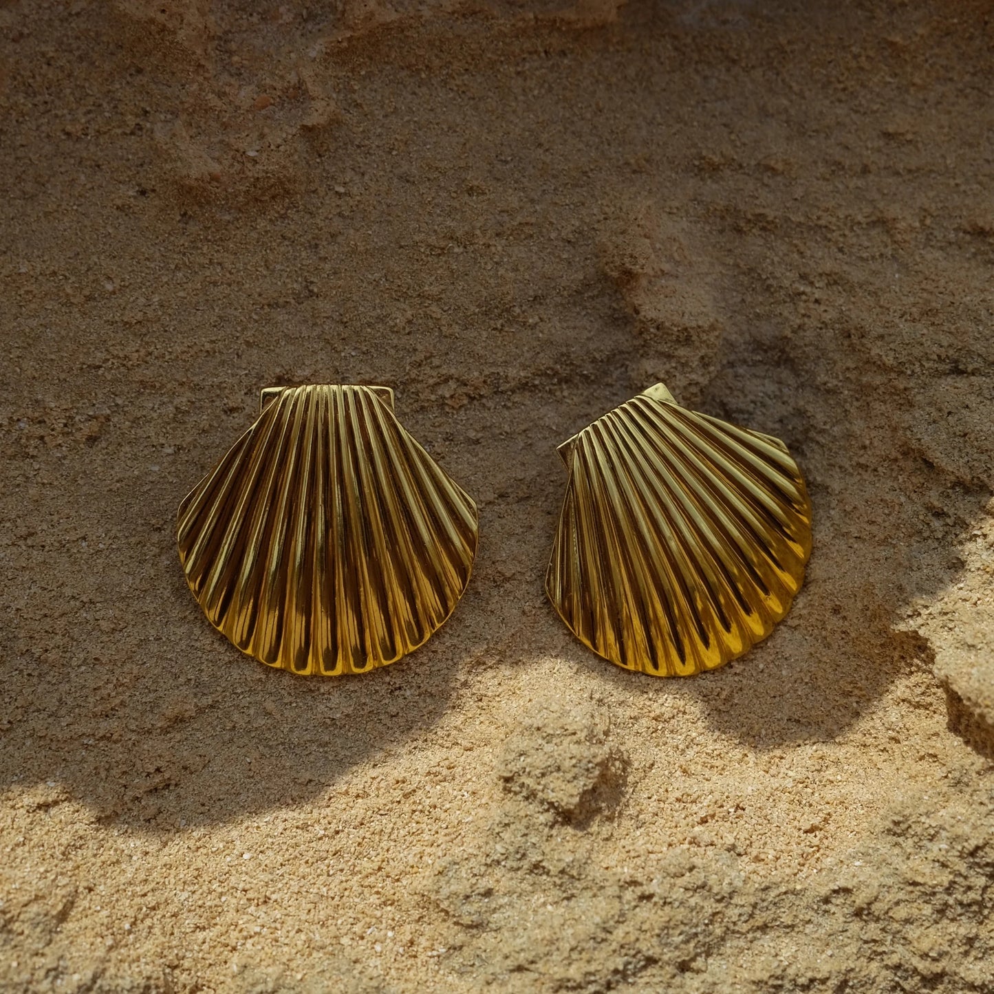 Coco & Verde Seashell Earrings