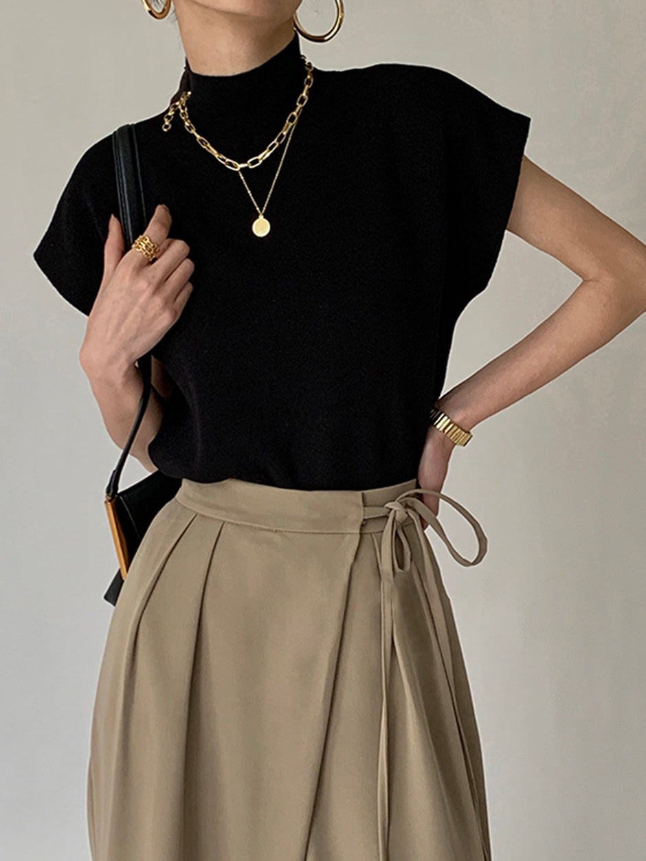 Diana Tricot Knit Waistcoat main image 1