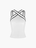 La Riviera Crossed Tank Top