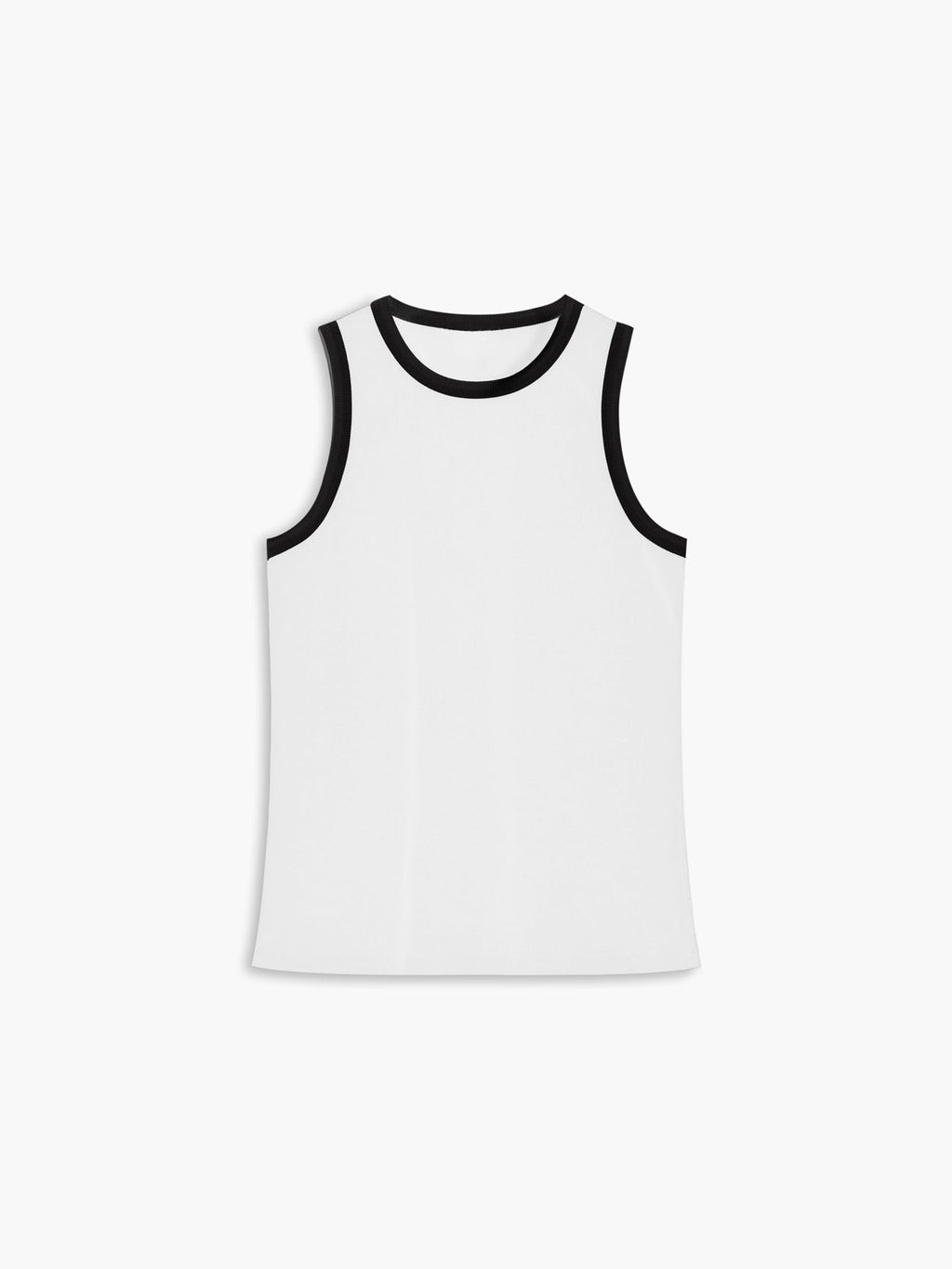 La Riviera Tanktop mit Kontrastbesatz