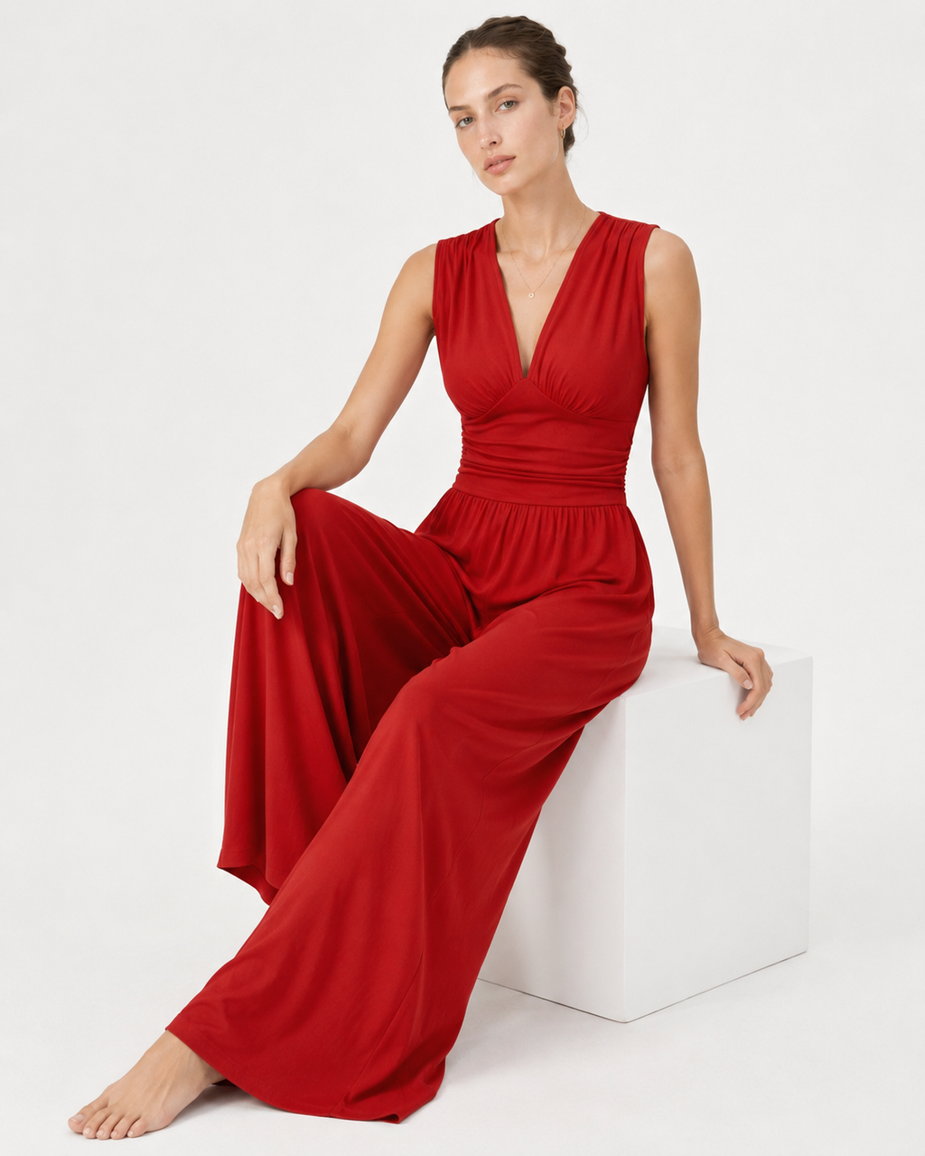 Elena Stretchy Jumpsuit