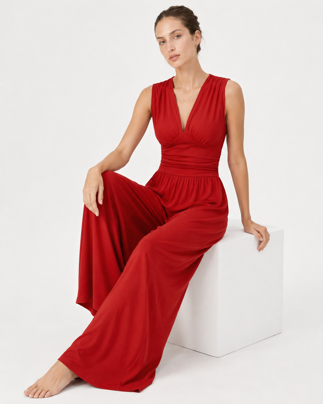 Elena Stretchy Jumpsuit