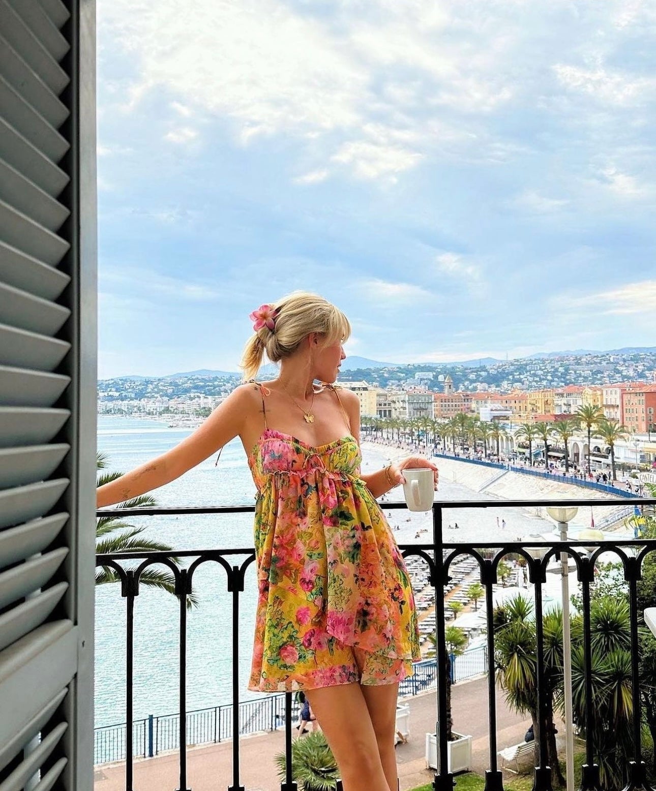 Amalfi Floral Mini Dress