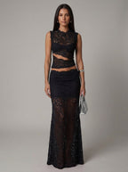 Odette Two-Piece Set black