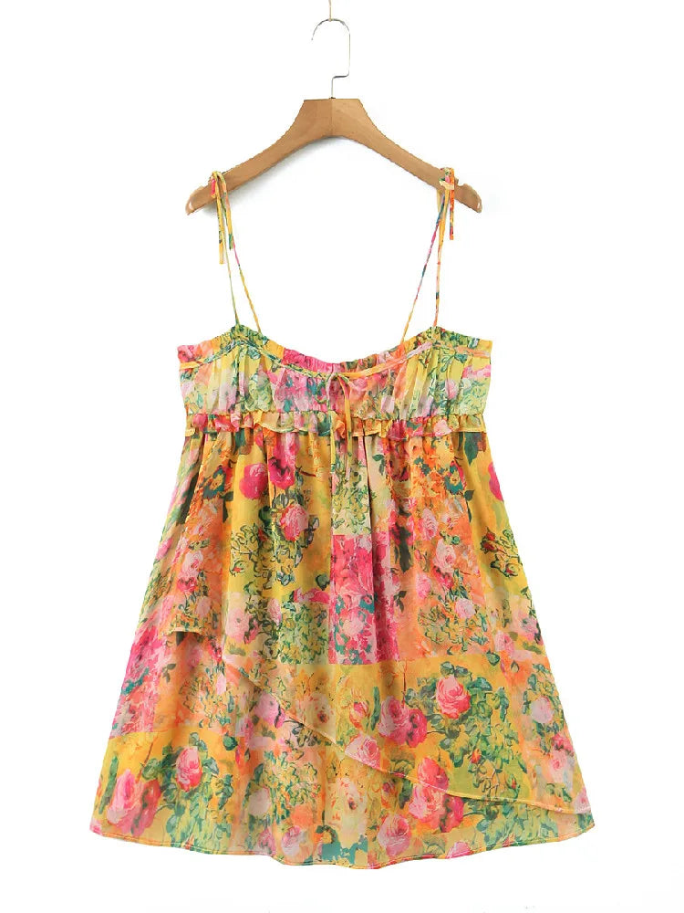 Amalfi Floral Mini Dress