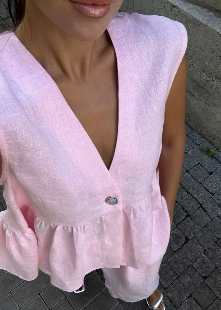 Vintage Century Peplum Set