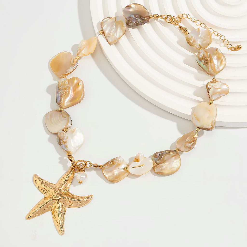 Coco & Verde Starfish Pendant Necklace