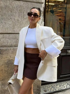 Diana Tricot Oversized Blazer